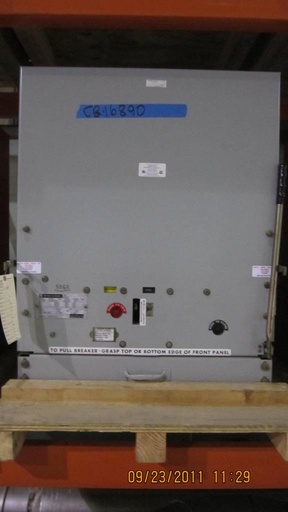 1200 Amp, GENERAL ELECTRIC, VB1-4.16-250-3, 4160 V., 1998, 125 VDC CLOSE & TRIP