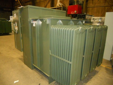 1500 KVA, Pri 13200 D, Sec 480 D, 2003, SQUARE D, LIVE FRONT, RADIAL:1