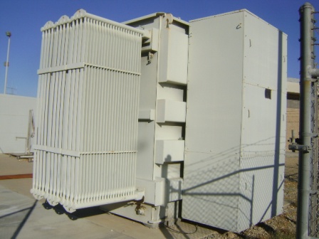 12000/20000 KVA, Pri 34500 D, Sec 12470Y/7200, GENERAL ELECTRIC, LTC, SUBSTATION
