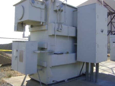 12000/20000 KVA, Pri 34500 D, Sec 12470Y/7200, GENERAL ELECTRIC, LTC, SUBSTATION