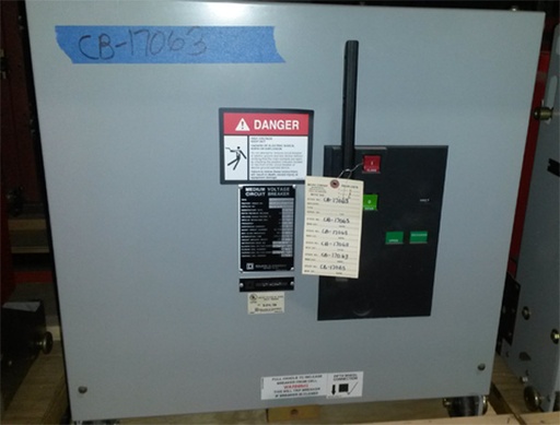 1200 Amp, SQUARE D, VR V5D6153Y000A, 15 KV, 2002, 500 MVA, 120 VAC CL/125 VDC TR