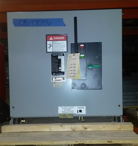 1200 Amp, SQUARE D, VR V5D6153Y000A, 15 KV, 2002, 120 VAC CL/125 VDC TRIP:1