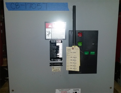 1200 Amp, SQUARE D, VR V5D6153Y000A, 15 KV, 2002, 120 VAC CL/125 VDC TRIP:1