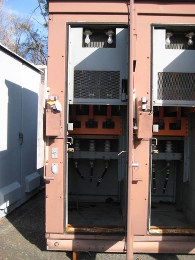 600 Amp, SIEMENS ALLIS, No. QB, 13800 V., INTERRUPTER SWITCH, OUTDOOR:1