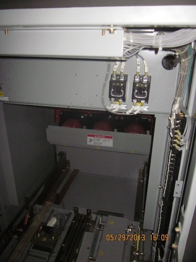 1200 Amp, CUTLER HAMMER, 150VCP-W750, 15 KV, 2 HIGH CUBICLE
