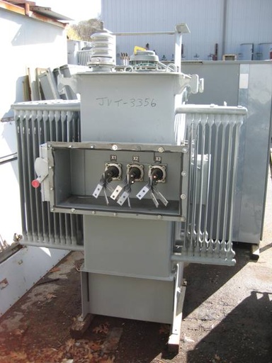 750 KVA, Pri 4160 D, Sec 480Y/277, UNUSED 2005, SQUARE D, SUBSTATION, BIOTEMP