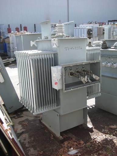 750 KVA, Pri 4160 D, Sec 480Y/277, UNUSED 2005, SQUARE D, SUBSTATION, BIOTEMP