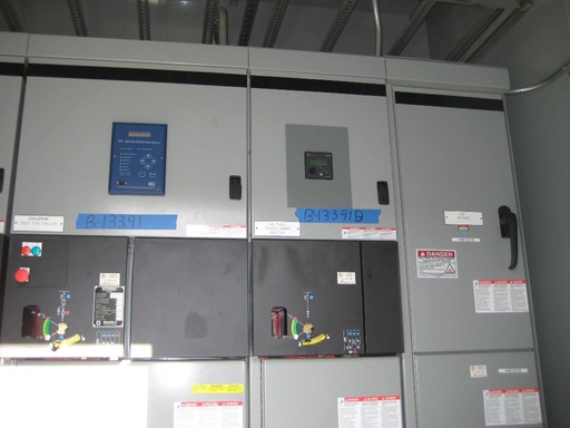 400 Amp, 5000 Volt, MERLIN GERIN, FVNR, OUTDOOR HOUSED, MOTOR STARTER, UNUSED:1