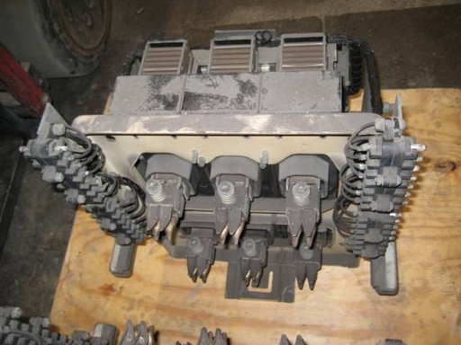 600 Amp, GENERAL ELECTRIC, AKF-1B-10, 250 V., 2 POLE, E/O, D/O, 125 VDC