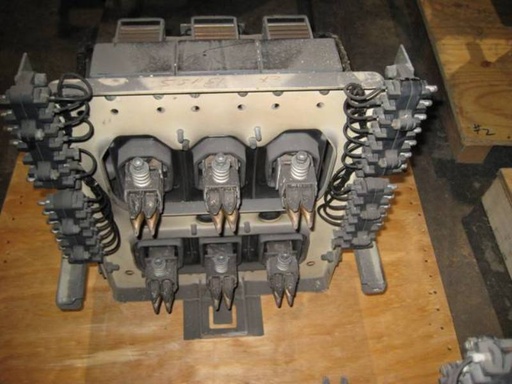 600 Amp, GENERAL ELECTRIC, AKF-1B-10, 250 V., 2 POLE, E/O, D/O, 125 VDC