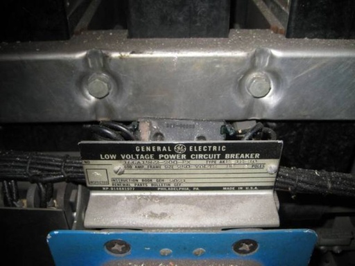 600 Amp, GENERAL ELECTRIC, AKF-1B-10, 250 V., 2 POLE, E/O, D/O, 125 VDC