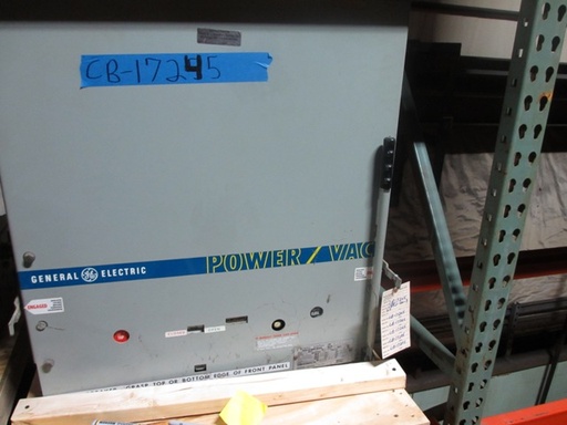 1200 Amp, GENERAL ELECTRIC, VB7.2-500-3, 7.2 KV, SWITCHGEAR, INDOOR HOUSED:1
