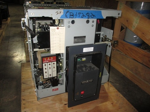 3200 Amp, GENERAL ELECTRIC, AKR-6D-75, 480 V., 120 VAC, MICRO-VERSA TRIP LSIG:1