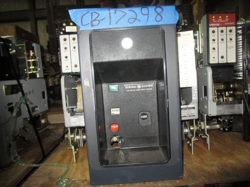 1600 Amp, GENERAL ELECTRIC, AKR-6D-50, 480 V., 120 VAC, MICRO-VERSA TRIP LSIG:1