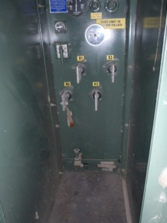 75 KVA, Pri 13200 D, Sec 460Y/266, BALTEAU, LIVE FRONT, RADIAL FEED, R-TEMP:1