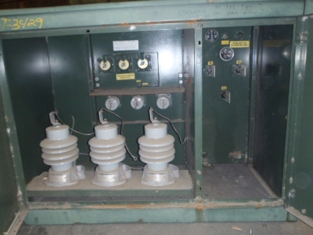 300 KVA, Pri 13200 D, Sec 460Y/266, BALTEAU, LIVE FRONT, RADIAL FEED, R-TEMP:1