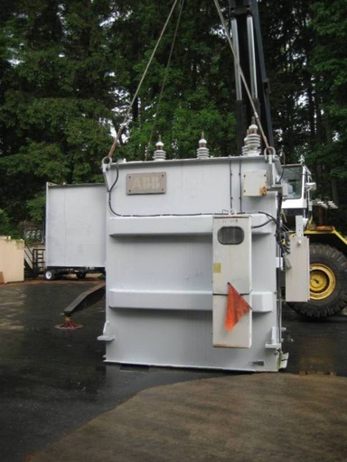 7500/11200 KVA, Pri 12470Y/7200, Sec 2400 D, ABB, GSU, COPPER