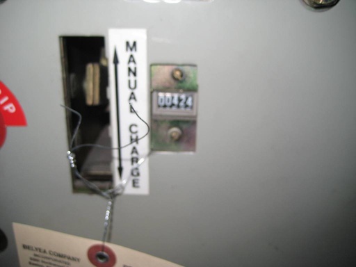 1200 Amp, GENERAL ELECTRIC, VB1-4.16-250-1, 5000 V., 125 VDC CLOSE & TRIP, ML-18