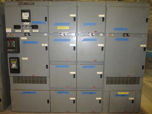 4000 Amp, SQUARE D POWERZONE III, 480 V., 2000, INDOOR LINE-UP, MAIN-TIE-MAIN
