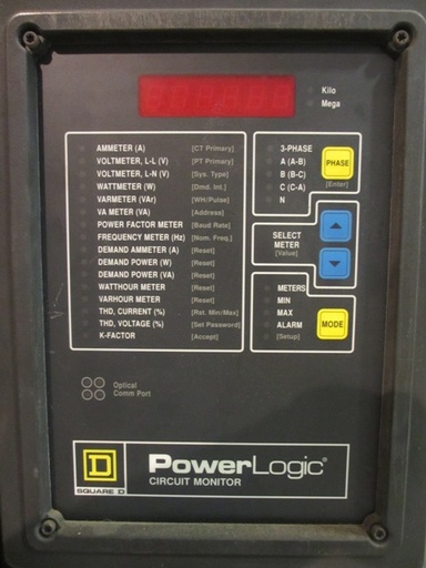 4000 Amp, SQUARE D POWERZONE III, 480 V., 2000, INDOOR LINE-UP, MAIN-TIE-MAIN