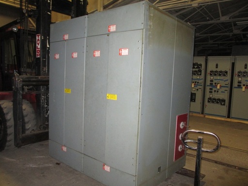 600 Amp, SQUARE D, No. HVL/FUSELOGIC, 15000 V., 2000, FUSED, INDOOR, 120V TRIP:1