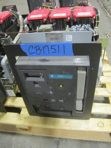 1600 Amp, GENERAL ELECTRIC, WPF-16, 480 V., E/O, D/O, 48 VDC, BELL ALARM, LSIG