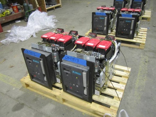 1600 Amp, GENERAL ELECTRIC, WPF-16, 480 V., E/O, D/O, 48 VDC, BELL ALARM, LSIG