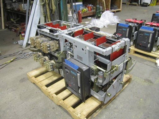 4000 Amp, GENERAL ELECTRIC, WPS-40, 480 V., E/O, D/O, 48 VDC, BELL ALARM, LSG