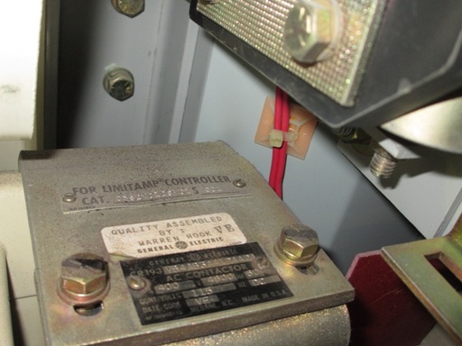 400 Amp, 4800 Volt, GENERAL ELECTRIC, CR193VB4AB3A412A, FUSED