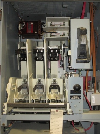 400 Amp, 4800 Volt, GENERAL ELECTRIC, CR193VB4AB3A412A, FUSED