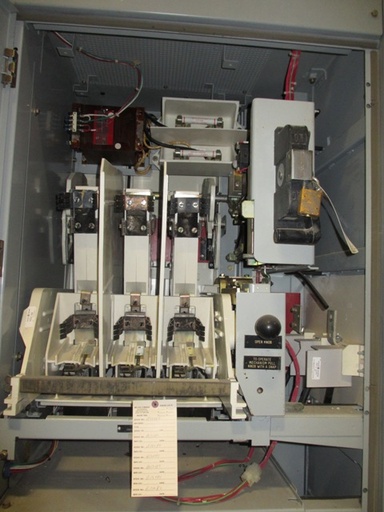 750 HP, 400 AMP, GE, 4800V, LATCHING, FULL VOLTAGE, VACUUM, FUSED, CR7160A118KM