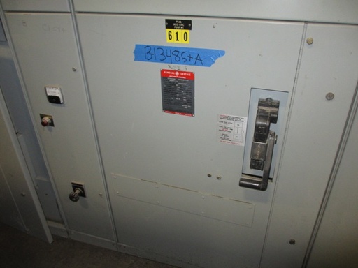 750 HP, 400 AMP, GE, 4800 V, INDOOR, FULL VOLTAGE, VACUUM, FUSED, CR7160A118KM