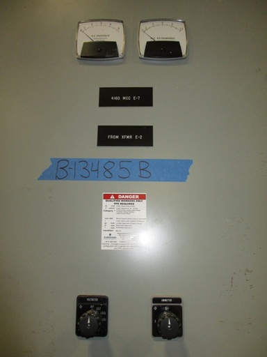 750 HP, 400 AMP, GE, 4800 V, INDOOR, FULL VOLTAGE, VACUUM, FUSED, CR7160A118KM