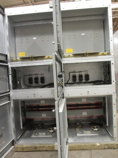3000 Amp, ABB, ADVAC, 4160 V., SWITCHGEAR CABINET