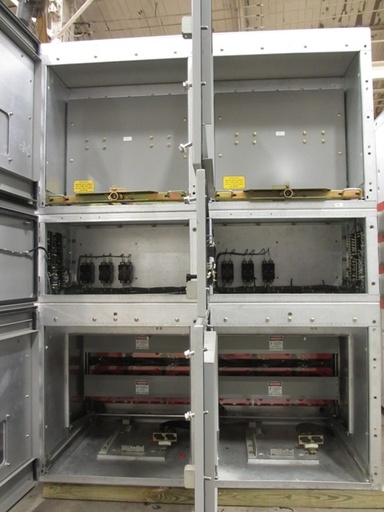 3000 Amp, ABB, ADVAC, 4160 V., SWITCHGEAR CABINET