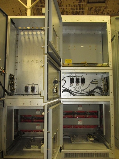 3000 Amp, ABB, ADVAC, 4160 V., SWITCHGEAR CABINET