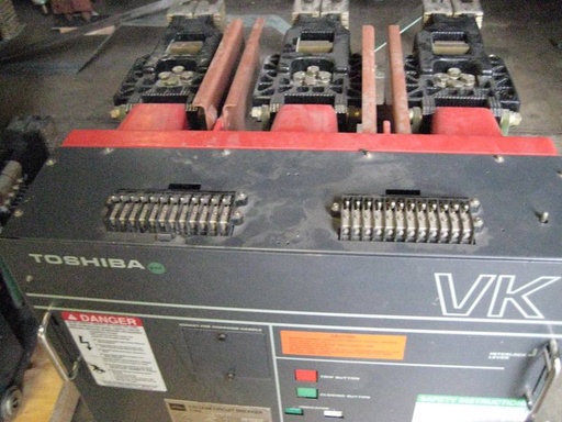 3000 Amp, TOSHIBA, VK-6Q50, 4760 V., 1988, 125 VDC CLOSE & TRIP, DRAW-OUT:1