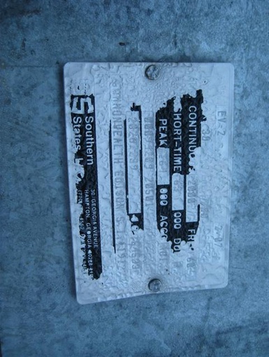 1200 Amp, SOUTHERN STATES, No. EV-2, 38000 V., 2007, HZ MT, VT BK, 63 KA