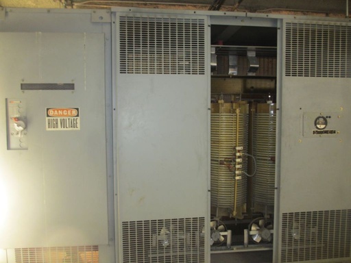 1500/2000 KVA, Pri 13200 D, Sec 480Y/277, FEDERAL PACIFIC, INDOOR, DRY:1