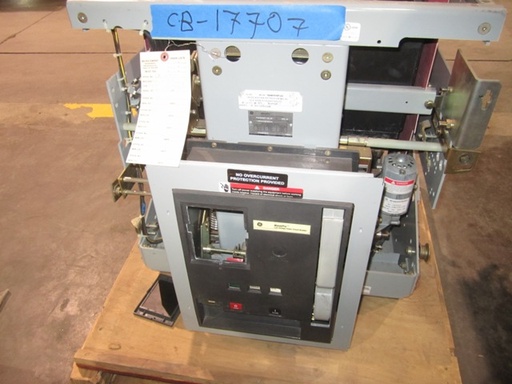 4000 AMP GENERAL ELECTRIC, WPS-40, 635 V., 125 VDC CLOSE & TRIP