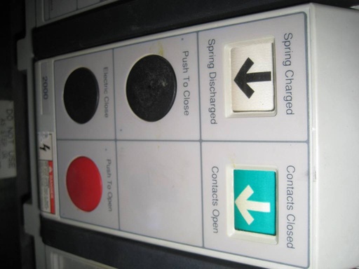 2000 Amp, SIEMENS, SBS2020, 480 V., ELECTRICALLY OPERATED, STATIONARY MNT, LSIG