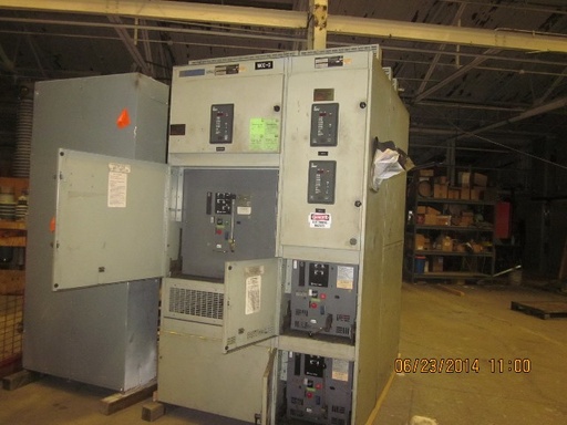 4000 Amp, WESTINGHOUSE, DS-840, 480 V., MO/DO, 85 KA, 120V UV, AMPTECTOR LSG
