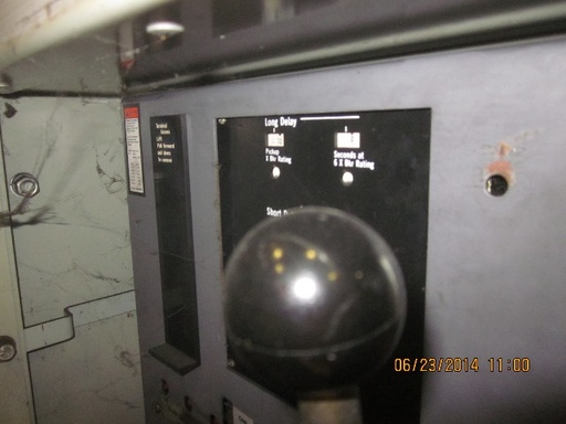 1600 Amp, WESTINGHOUSE, DSL-416, 480 V., FUSED, MO/DO, 1600A SENSORS, AMPTECTOR