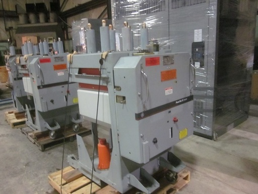 1200 Amp, GE, PV-VL-13.8-750-3, 15 KV, 2002, 125 VDC CLOSE & TRIP, HIGH BOY:1