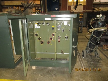 225 KVA, Pri 4160 D, Sec 208Y/120, ABB, DEAD FRONT, LOOP FEED, FUSED