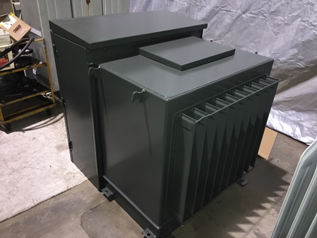 225 KVA, Pri 4160 D, Sec 208Y/120, ABB, DEAD FRONT, LOOP FEED, FUSED