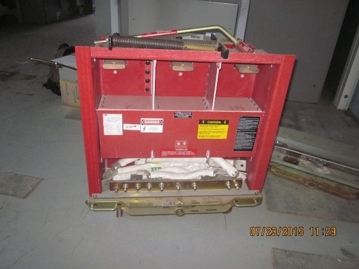 1200 Amp, ABB, ADVAC, 5000 V., 2009, 6 TERMINAL SIMPLE, GROUND & TEST DEVICE:1