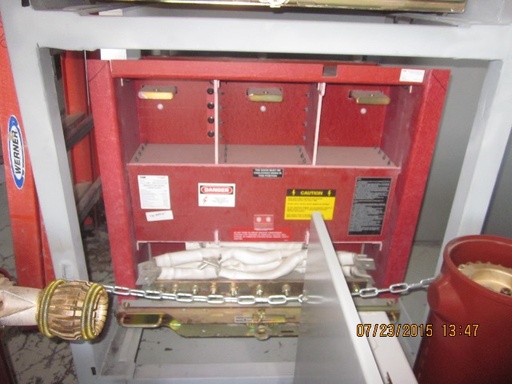 1200/2000 Amp, ABB, ADVAC, 5/15 KV, GROUND & TEST DEVICE, 6 TERMINAL SIMPLE