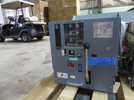 1600 Amp, WESTINGHOUSE, DS-416, 480 V., 115 VAC CONTROLS, DRAW-OUT, UNUSED:1