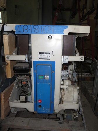 2000 Amp, GENERAL ELECTRIC, AKF-2C-1, 500 V., 125 VDC CLOSE & OPERATING, DRAW-OU